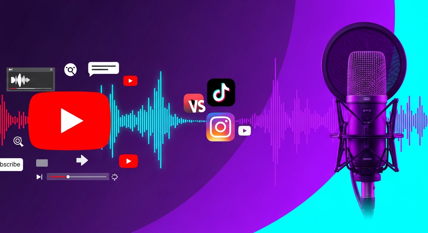 YouTube vs Podcast